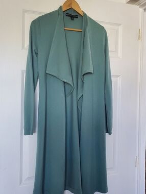 NWOT Ralph Lauren 100% Cashmere Suede Cardigan M